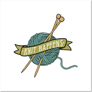 Knit Happens Posters and Art